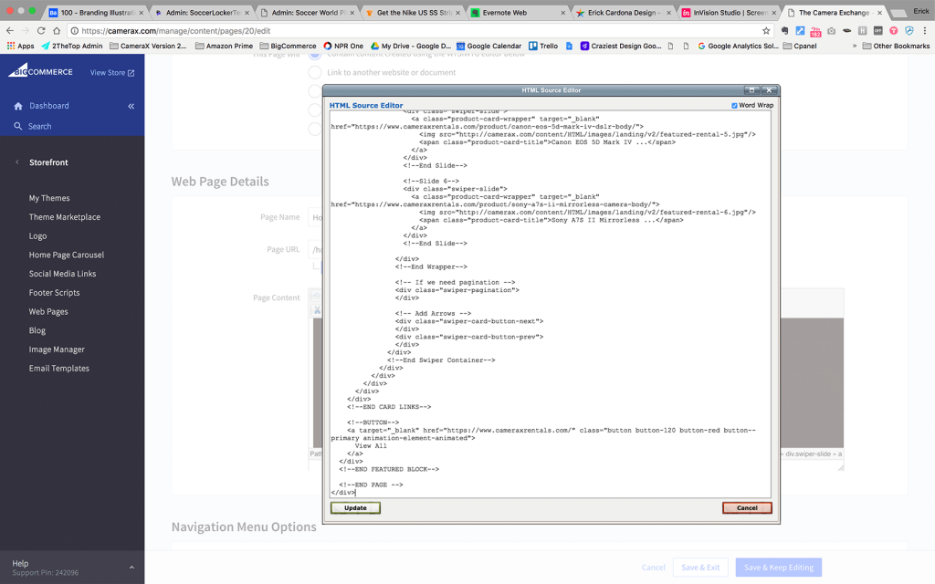 BigCommerce Screen Shot
